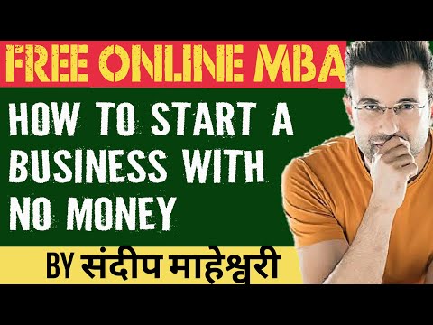 sandeep mahesvari mba series #how to start a business with no money [Video]