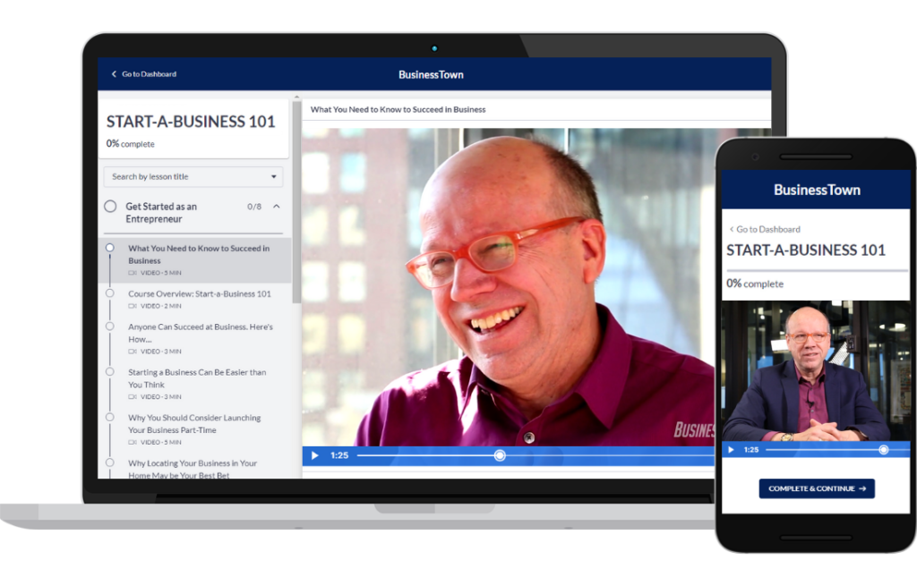 BusinessTown makes starting a business simple. [Video]