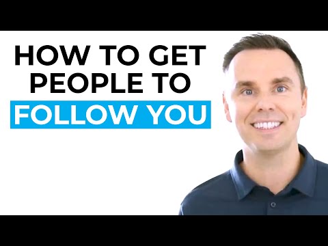 How to Get People to Follow You [Video]