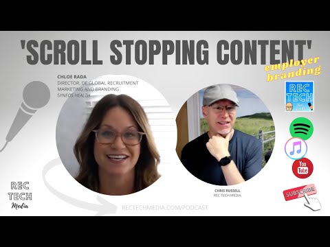 Employer Branding with Chloe Rada – Creating Scroll Stopping Content [Video]
