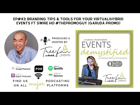 43: Branding Tips and Tools for your Virtual/Hybrid Events ft Swire Ho (Garuda Promo) [Video]