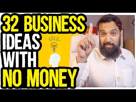 32 Business Ideas You can Start with No Money | Business Without Money | Part 1 #BusinessIdeas [Video]