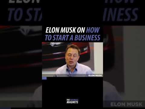 Elon Musk biggest lessons about starting a business !!! [Video]