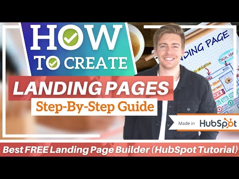 How To Create A Landing Page | Best FREE Landing Page Builder (HubSpot Tutorial) [Video]