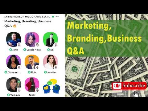 Marketing, Branding,Business Q&A by Entrepreneur millionare secrects club [Video]