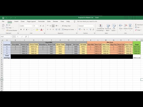 Business automation using Excel. Add and multiplication formula [Video]