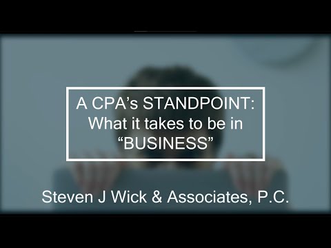 Are You Even a Business? Fort Collins CPA for Self-Employed Says… [Video]