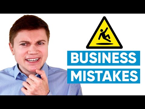 MISTAKES IN BUSINESS: STARTUP MISTAKES TO AVOID BY ENTREPRENEURS [Video]