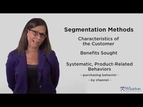 Digital Marketing and Branding Prof Barbara E. Kahn: Segmentation and Targeting -The Wharton School [Video]