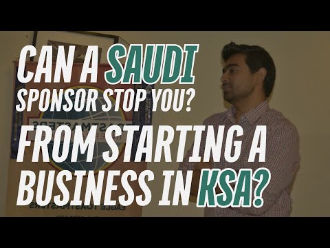 Can your saudi sponsor stop you from starting a business in Saudi? [Video]