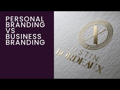 The difference between personal branding and business branding [Video]