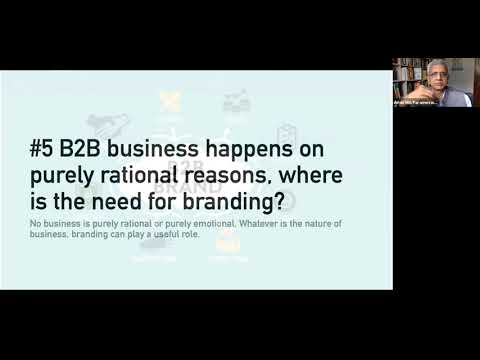 B2B Marketing & Branding – busting the myths [Video]