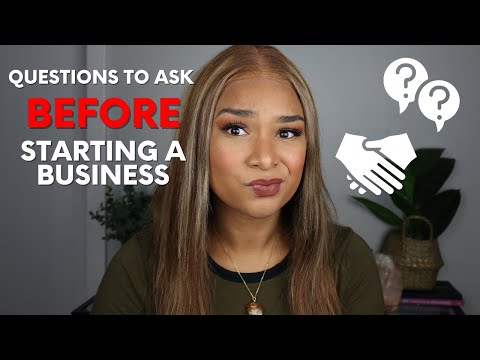 questions to ask yourself BEFORE starting a business / creating content | Tanea Marie [Video]