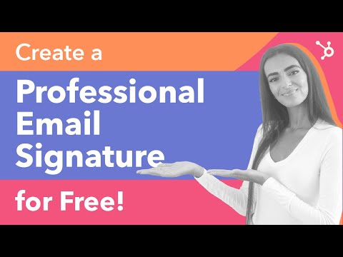 How to Write A Great Email Signature! (Free Tool Tutorial) [Video]