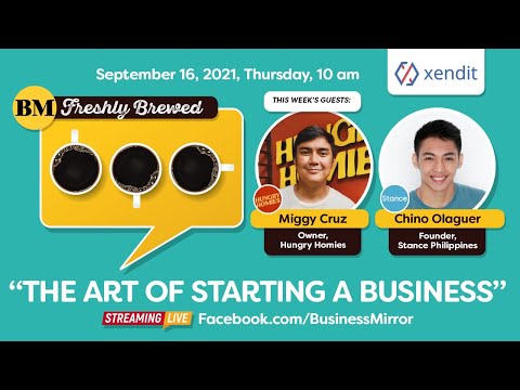 BM Freshly Brewed LIVE with Xendit: “The Art of Starting a Business” [Video]