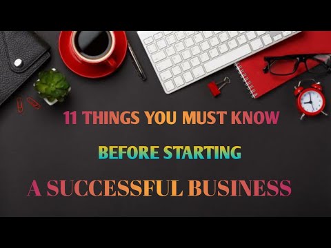 11 THINGS YOU MUST KNOW BEFORE STARTING A BUSINESS🏭 #Business #Businessempire #Businessmagnate [Video]