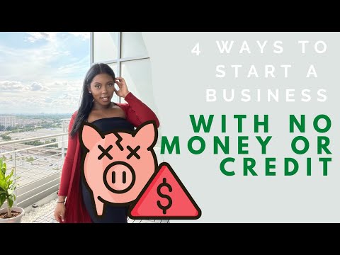 How to start a business with no money [Video]