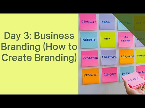Day 3: Business Branding (How to Create Branding) | Tagalog [Video]
