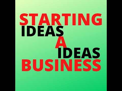 STARTING A BUSINESS IDEAS – Elbert 1940 – # 501 [Video]
