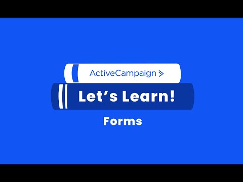 Let’s Learn: Forms [Video]