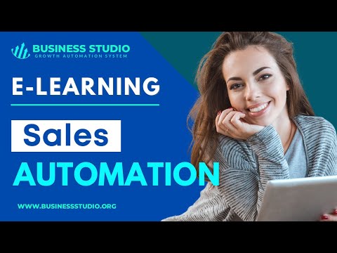 Sales & Marketing Automation of E-Learning Platforms | Business Studio | Business Automation [Video]