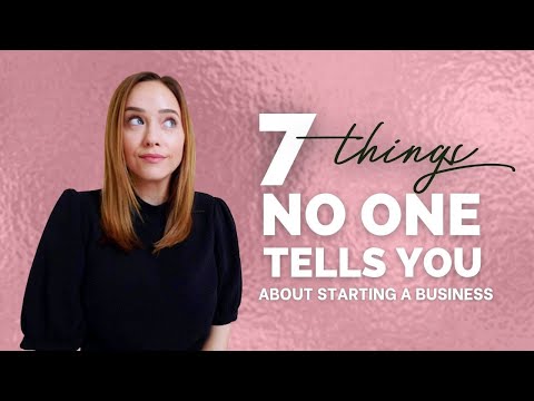 7 Things No One Tells You About Starting a Business | Amy Landino [Video]