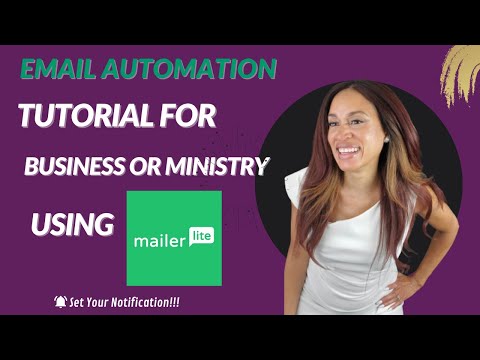 Email Marketing Automation Tutorial|Using MailerLite to Create Emails – 5 Benefits [Video]