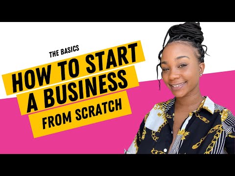 Business Basics | How To Start a Business From Scratch [Video]
