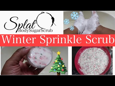 HOW TO MAKE A WINTER SPRINKLE SUGAR SCRUB | LIFE OF AN ENTREPRENEUR | HOW TO START A BUSINESS | TIPS [Video]