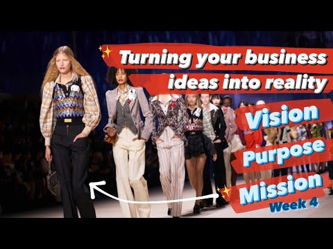 How to start a business – vision, purpose and mission [Video]