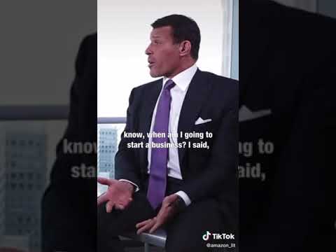 Tony Robbins  On How to start a business !!! [Video]