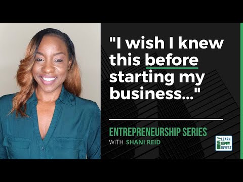 What No One Told Me About Starting a Business [Video]