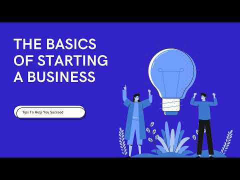 The basics of starting a business [Video]
