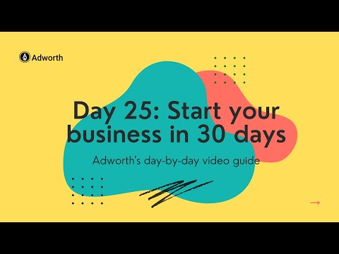Day 25: Following up | How to start a business in 30 days [Video]