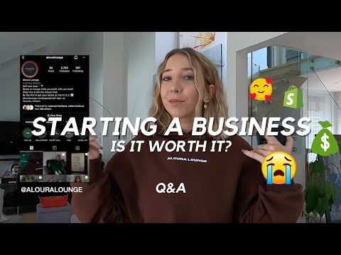 Starting a small business: Is it worth it? About me + How I started – Q&A [Video]