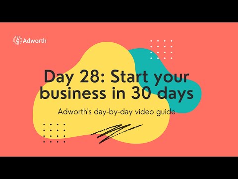 Day 28: Accounting | How to start a business in 30 days [Video]