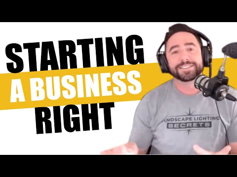 Starting A Business Right [Video]