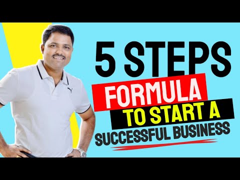 5 Steps Formula to Start a Successful Business By Datta Tule [Video]