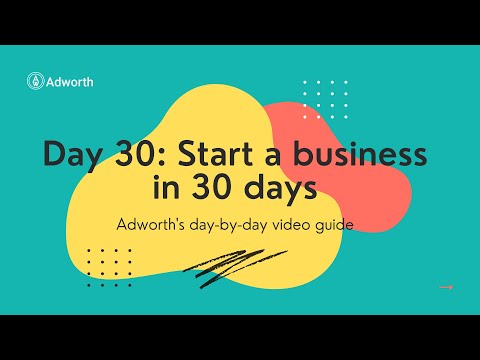 Day 30 : Review your work & Final notes | How to start a business in 30 days [Video]