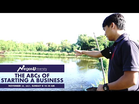 The ABCs Of Starting A Business | NEGOSUNIVERSITY | November 21, 2021 [Video]