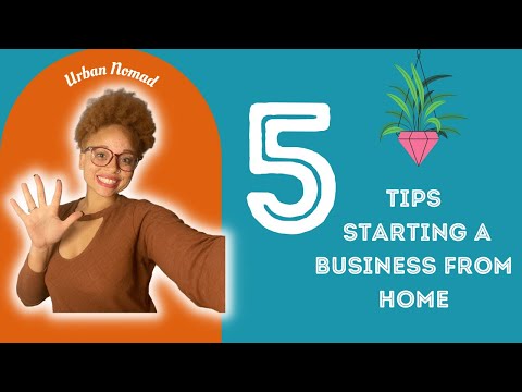 5 Things I’ve Learned Starting a Business From Home! [Video]