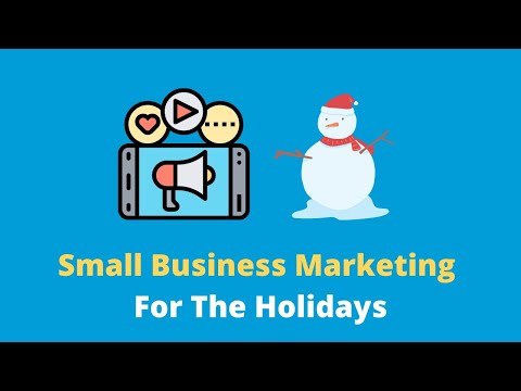 Small Business Marketing For The Holidays #Shorts [Video]