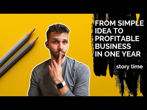 How to start a business with simple idea and make solid profit in one year ✅ [Video]