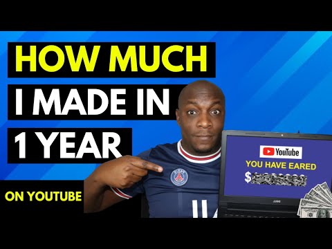 How Much I Make As A YouTuber In One Year [Video]