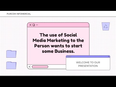 INFORMERCIAL ( THE USE OF SOCIAL MEDIA MARKETING IN STARTING A BUSINESS ) [Video]