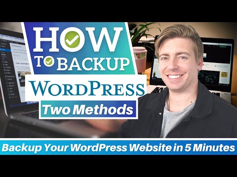 How To Backup Your WordPress Website For FREE in Minutes | Two Simple Methods [Video]