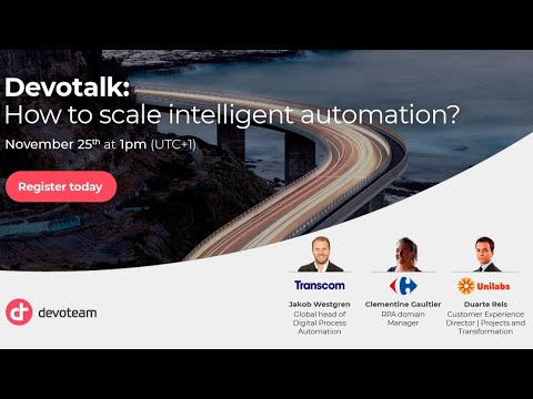 Business Automation Roundtable: How to scale intelligent automation? [Video]