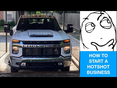 Hotshot trucking- How to start a business. [Video]
