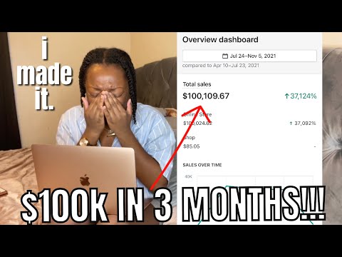 i made $100k in 3 months!!! || how to quit your 9-5 & live your dreams [Video]