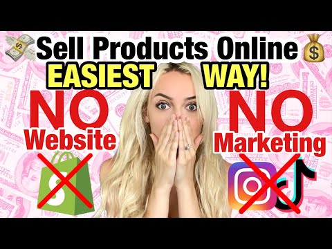 How To Sell Products Online & Make Money WITHOUT A Business! [Video]